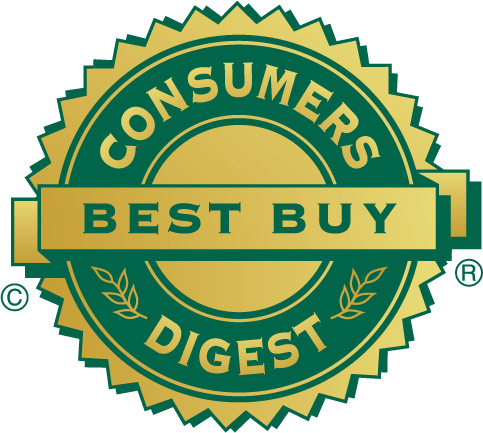 Price Pfister's Petaluma Two-Handle Pull-Down Kitchen Faucet wins the Best Buy rating from Consumers Digest