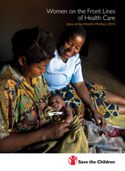 Female health workers can help save children's lives globally. Photo credit: Michael Biscegile