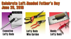 left-handed father's day gifts