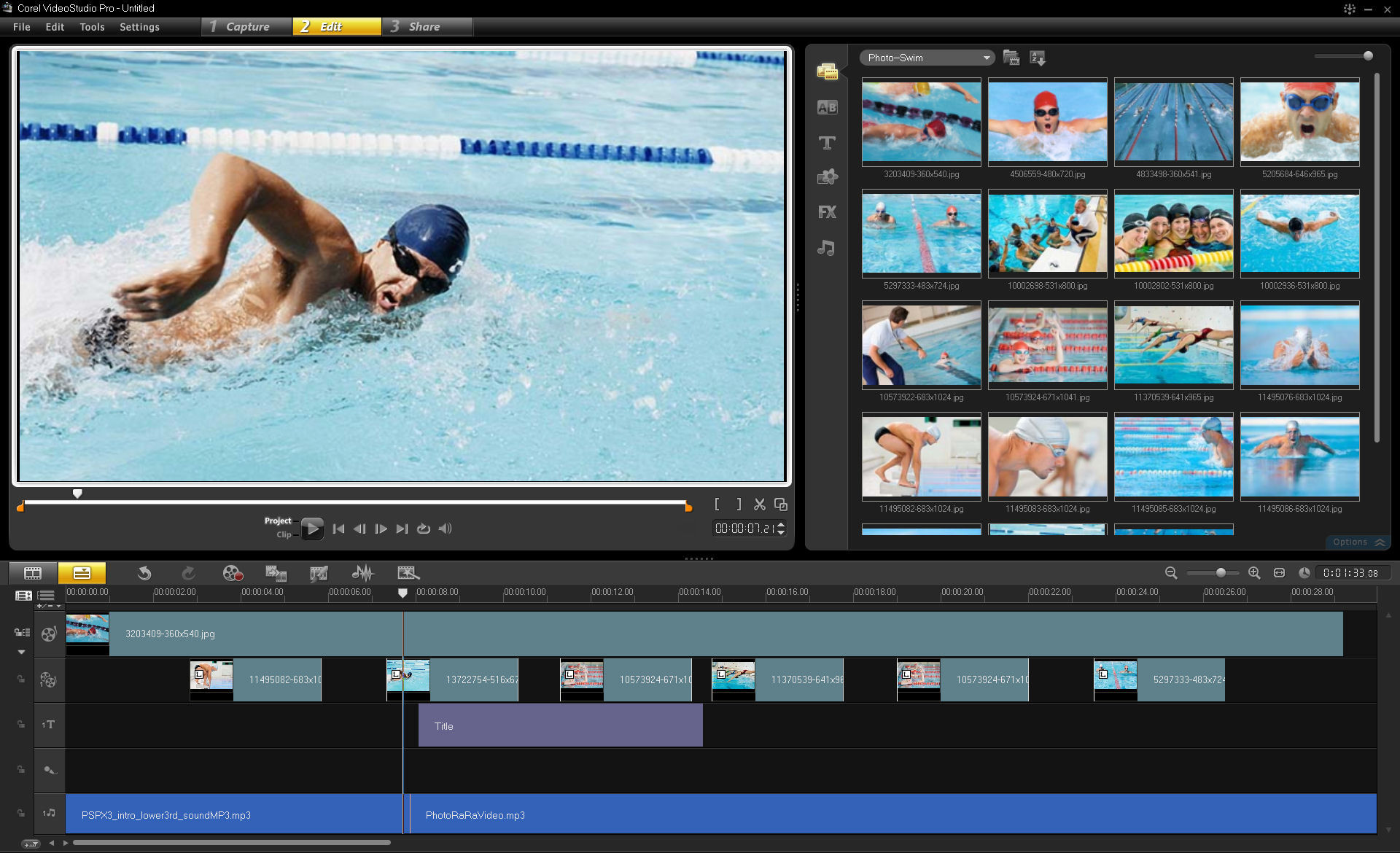 Смотреть полный скриншот Corel VideoStudio Pro X3.