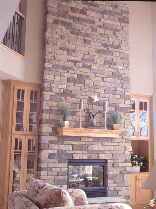 Stone Selex of Toronto presents interior stone fireplace designs ...