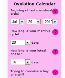 An Ovulation Calendar for Women Trying to Conceive a Baby ...