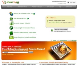 Free online meetings and remote support