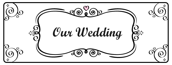 Sample Wedding Website Banner