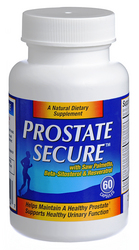 Prostate Secure breakthrough dietary supplement for men