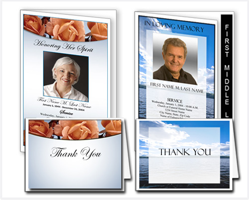 Funeral Program Designs