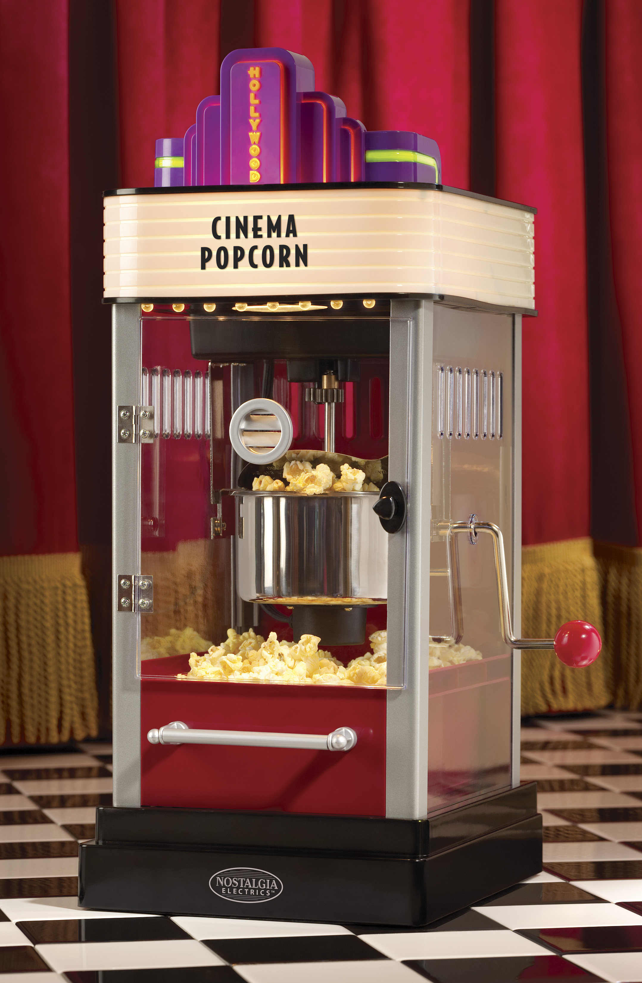 Hollywood Series™ Electric Popcorn Makers By Nostalgia Electrics Bring