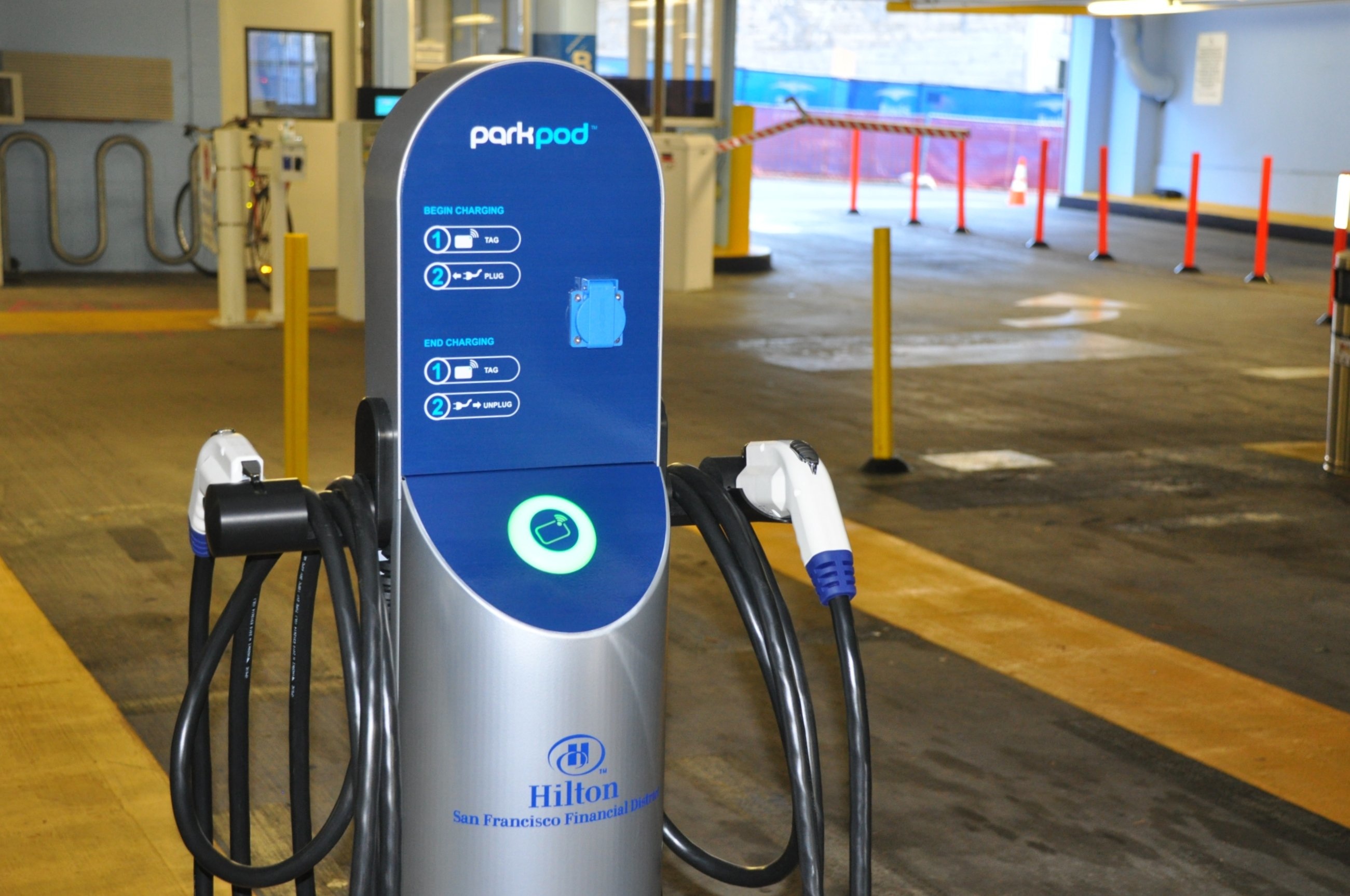 High Speed Electric Vehicle Charging Station Announced by Hilton San