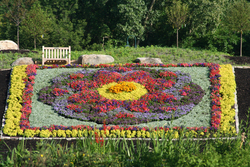 Amish, Indiana, Elkhart, Quilt Gardens, quilting, gardening