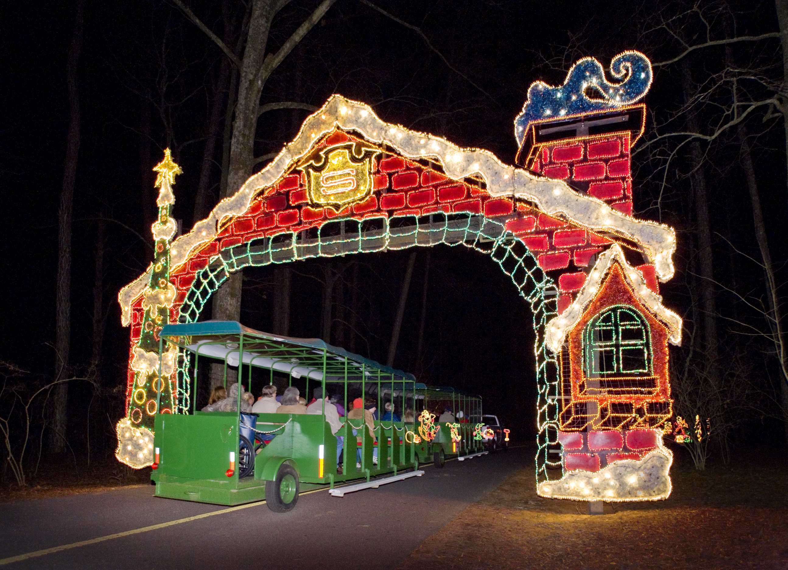 Fantasy in Lights at Callaway Gardens, a Spectaular Light and Sound