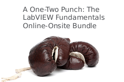 A One-Two Punch: The LabVIEW Fundamentals Online-Onsite Bundle