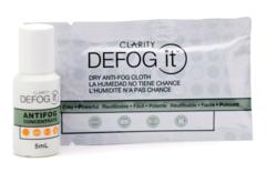 Stop fogged eyewear in the toughest conditions for work, play and everyday with Defog It anti fog.