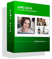Form W2 and form 1099 Printing software from halfpricesoft.com