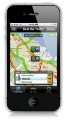 Beat the Traffic REALSPEEDS(TM) feature
