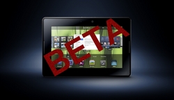 DragonRAD BlackBerry PlayBook Beta