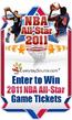 EverydaySource.com Announces 2011 NBA All-Star Tickets Giveaway on...