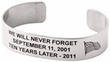 Memorial Bracelets Commemorates September 11th Ten Years Later