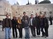 On the first trip to Israel led by new Americas Voices Director, joining him on the Western Wall Square are