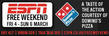 Domino's and ESPN Team Up to Deliver Free Weekend of Top Sport