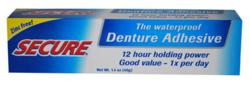 zinc free denture adhesive