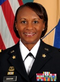 Quartermaster General Colonel Gwen Bingham