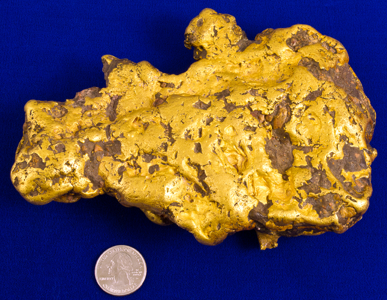 Huge Gold Nugget's $460,000 Winning Bid Placed by Spectrum Numismatics