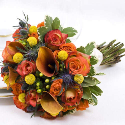 Bridal Bouquet Fall Wedding Collection