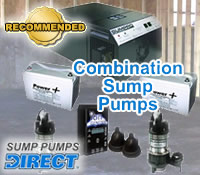 Best Combination Sump Pumps @ Sump Pumps Direct