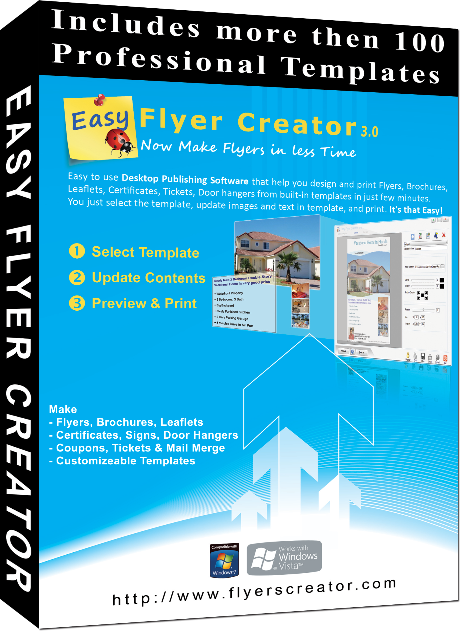 Easy Flyer Creator 3 0 To Design Business Flyers Brochures 