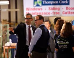 President Obama at Thompson Creek Window Company