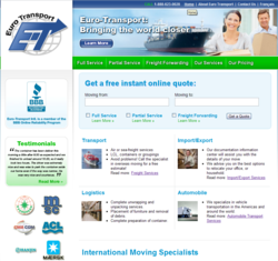 Euro-Transport Intl. Launches New Website With Enhanced Functionality and User-Friendly Design