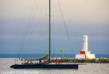 Great Lakes Sailing Race Port Huron to Mackinac Finish