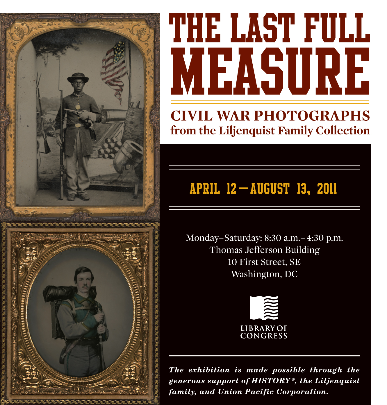 Civil War Sesquicentennial Photo Exhibition “The Last Full Measure” Debuts at the ...1331 x 1395