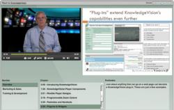 Video marketing and online presentation demo screenshot