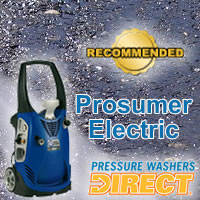 Top Prosumer Electric Pressure Washers @ Pressure Washers Direct