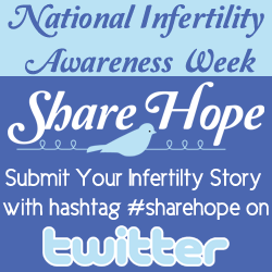infertility, female infertility, fertility, share hope, twitter, IVF, TTC