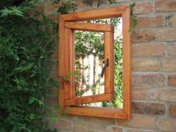 Garden Mirrors: A Great Way to Enhance an Outdoor "Room" on a Budget