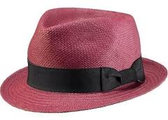 pink panama hat