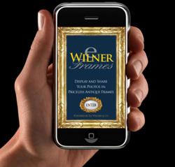 The new Eli Wilner iphone and ipad framing app