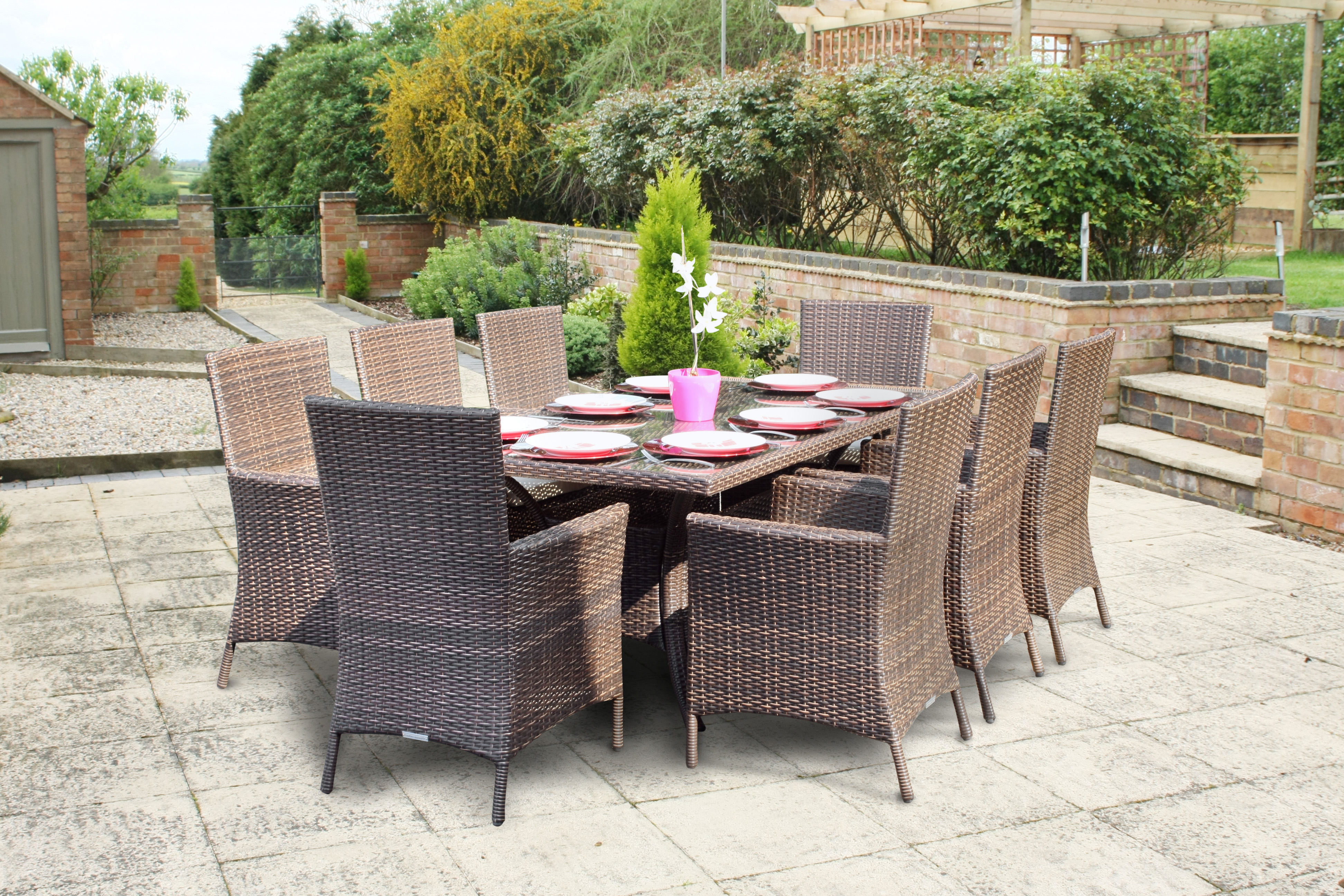 Wovenhill are Proud to Supply ITN News with Rattan Garden Furniture for