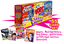 Cereal Killers Trading Cards 3-Pack Set