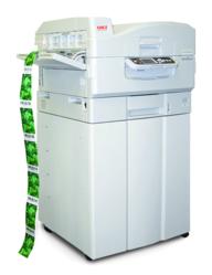 OKI proColor™ Series pro510DW – a compact, affordable and easy-to-operate web printer for short-run, continuous web printing.