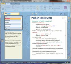 Splitview lets you preview notes and images