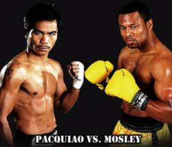 Print. Manny Pacquiao vs Shane