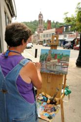 saranac lake art walk