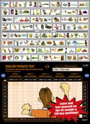 Phonics Test uses keywords to introduce, revise and test knowledge of the 44 sounds and 120 key spelling choices of English.
