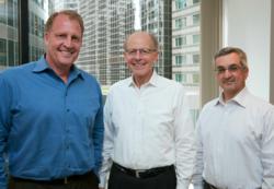 Dale Vanderlaan, Realogic President; Harold 'Skip' Perry, Real Globe Advisors, Managing Director; Sal Caldarone, Realogic CEO