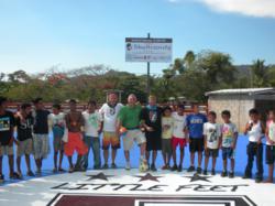 Little Feet Foundation and Skullcandy, SnapSports Futsal Pitch
