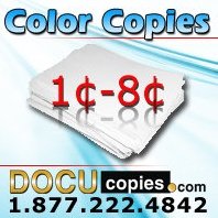 Discount color copies and printing