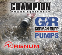 Champion Pumps, Gorman Rupp Pumps, and Magnum Pumps @ Water Pumps Direct